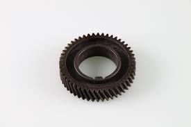 Black Color Injection Molded Plastic Gears High Precision ISO Certification
